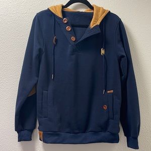 Navy Blue Men’s Sweater Medium